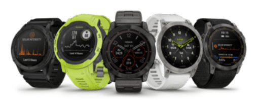 Exempel på Outdoor-produkter från Garmin